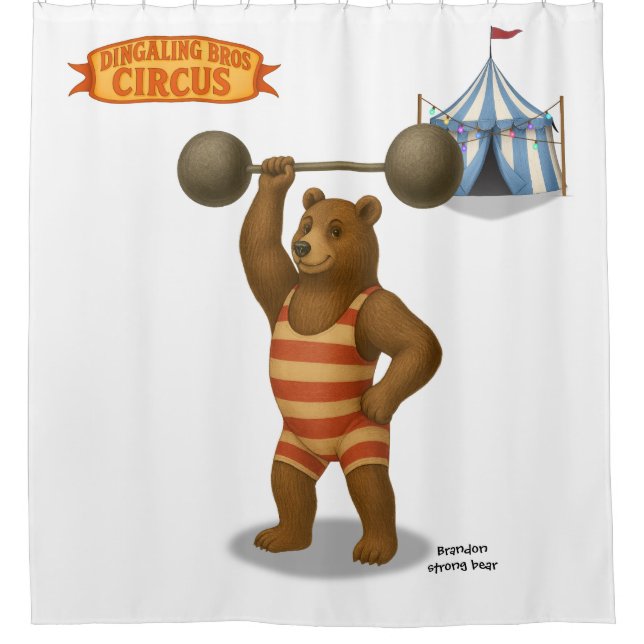 Brandon, circus strong bear (Front)
