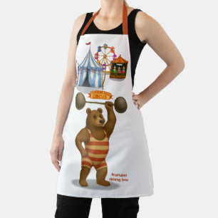 Brandon, circus strong-bear apron