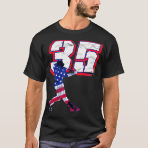 Brandon Crawford Flag Silhouette Gameday T-Shirt