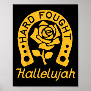 Brandon Hard Fought Hallelujah Praise Jesus Lake M Poster