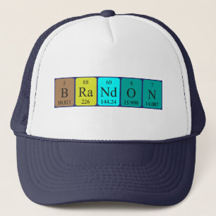 Brandon periodic table name hat