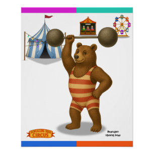 Brandon, strong bear poster