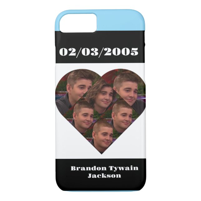 Brandon, T.T. Anniversaire de Jackson Max coque ip (Dos)