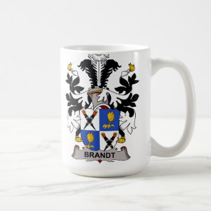 Brandt Family Crest Coffee Mug