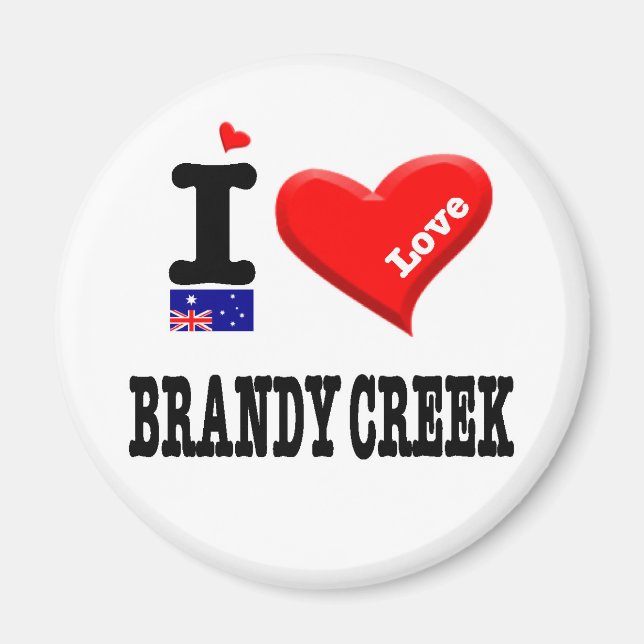 BRANDY CREEK - I Love Magnet (Front)