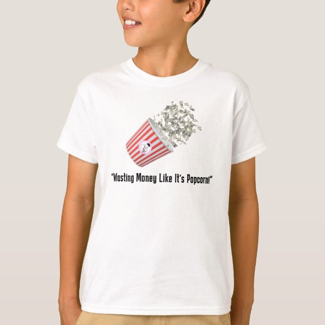 Brandy Money T-shirt Popcorn (Devant)