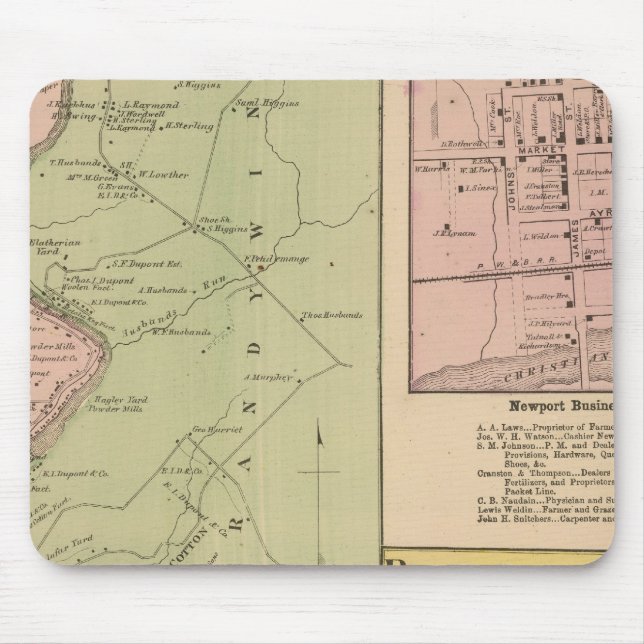 Brandywine Banks Mouse Pad (Front)