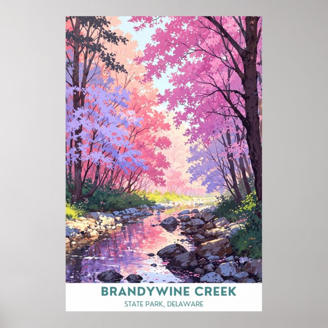 Brandywine Creek State Park, Delaware Poster (Front)