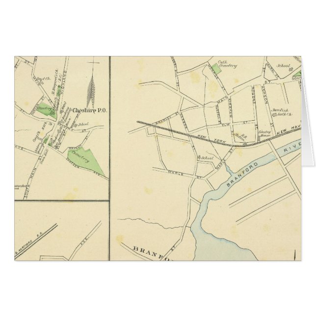 Branford, Cheshire, N Haven (Devant horizontal)