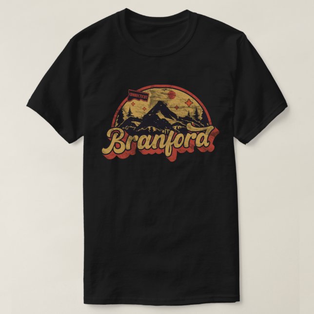 Branford, Connecticut T-Shirt (Design Front)