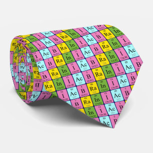 Braniac periodic table name tie