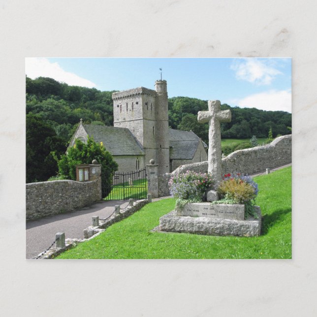 Branscombe Church Postcard (Front)