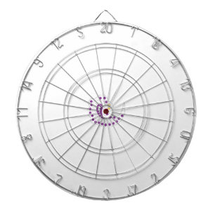 Bransoletka z serduszkiem Style, Light Eggplant Dartboard