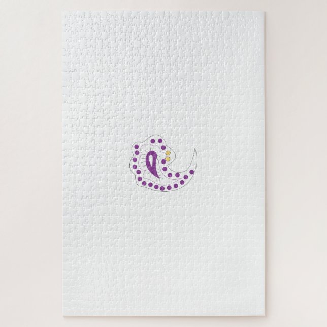 Bransoletka z serduszkiem Style, Light Eggplant Jigsaw Puzzle (Vertical)