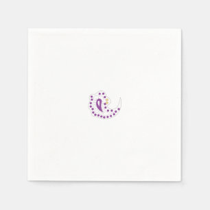 Bransoletka z serduszkiem Style, Light Eggplant Napkin