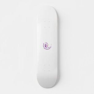 Bransoletka z serduszkiem Style, Light Eggplant Skateboard