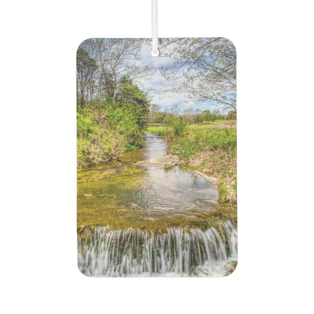 Branson Fall Creek Stream Air Freshener (Front)