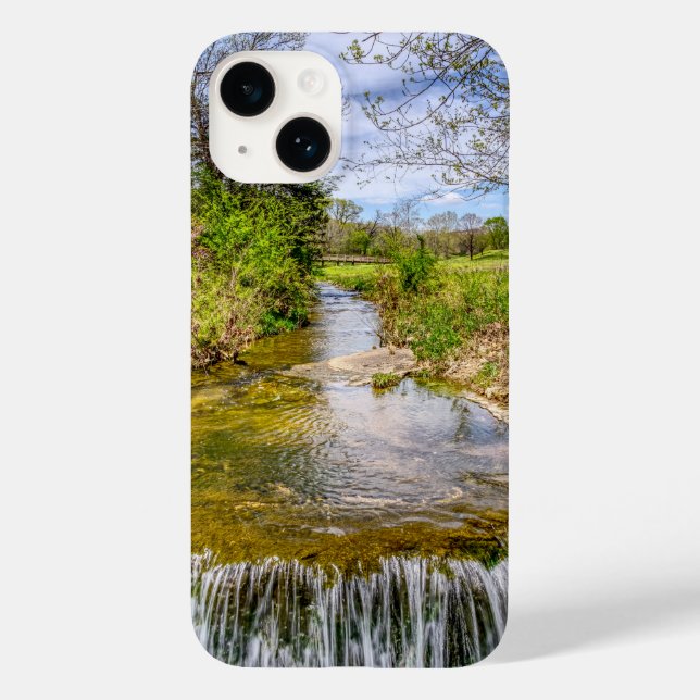Branson Fall Creek Stream Case-Mate iPhone Case (Back)