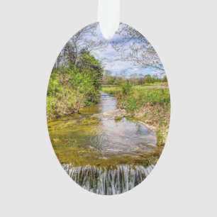 Branson Fall Creek Stream Ornament