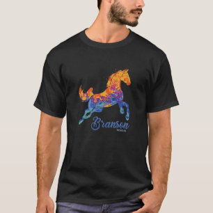 Branson Missouri Mo Horse Vacation Souvenir T-Shirt