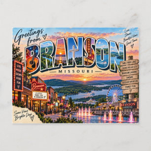 Branson Missouri Postcard