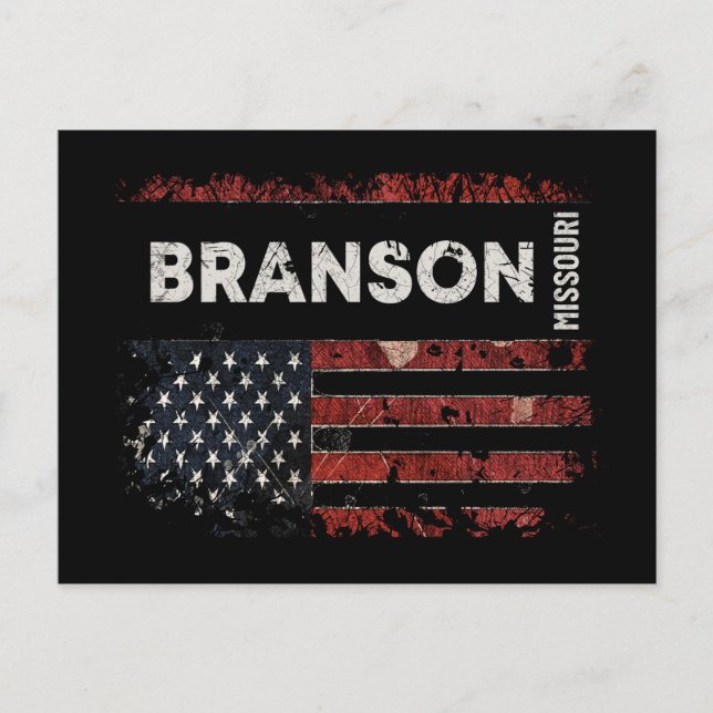 Branson Missouri Postcard (Front)