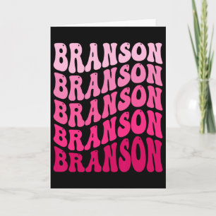 Branson Missouri Vacation Souvenir Retro Graphic Card