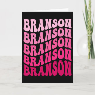 Branson Missouri Vacation Souvenir Retro Graphic  Card