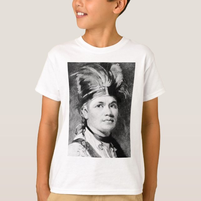 Brant - Joseph / Mohawk Indian Chief T-Shirt (Front)