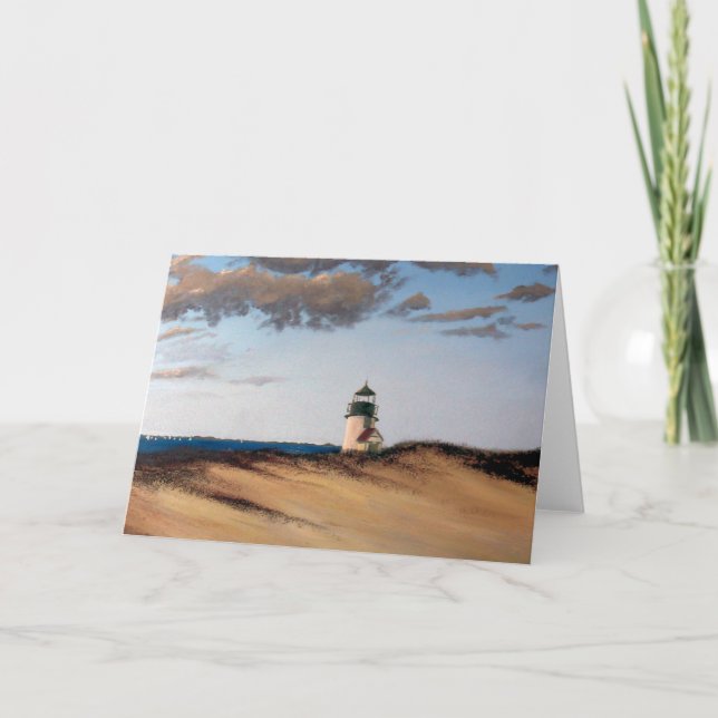 Brant Point Harmony Nantucket Greeting Card (Front)