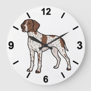 Braque Francais Dog Wall Clock Pet Home Decor