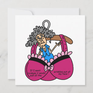 Bras and Wrinkles Humour
