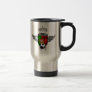 Brasão da Bandeira Portuguesa - Estilo retro Travel Mug