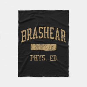 Brashear High School Hs Ttsburgh Pa Phys Ed  Fleece Blanket