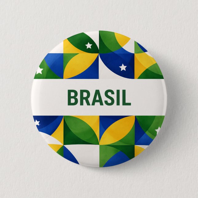 Brasil 2 Inch Round Button (Front)