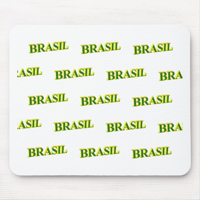Brasil 3D Mouse Pad (Front)
