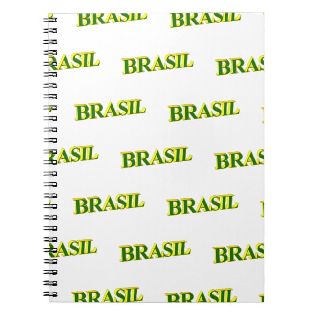 Brasil 3D Notebook (Front)