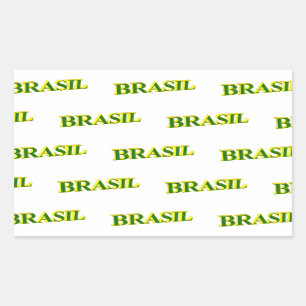 Brasil 3D Sticker