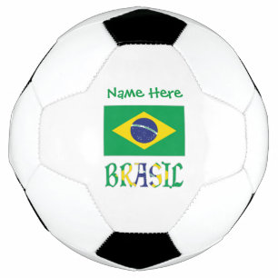 Brasil Bandiera Personalized Soccer Ball