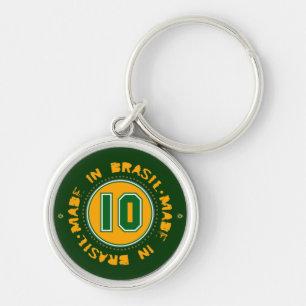 Brasil Brazil Keychain