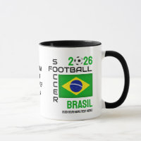 BRASIL BRAZIL Soccer Custom Name 2026 ANY YEAR