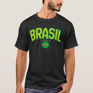Brasil Brazilian Flag Brazil Souvenir  T-Shirt