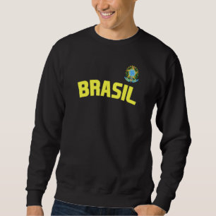 Brasil Brazilian Pride Brazil Flag International C Sweatshirt
