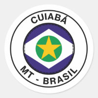 Brasil Cuiaba Mato Grosso Bandeira Stamp