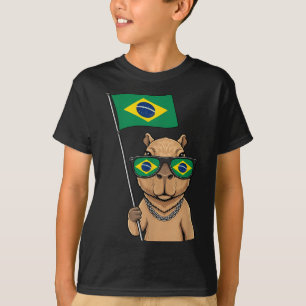 Brasil Flag Brazilian Pride Brasilian Roots Brazil T-Shirt