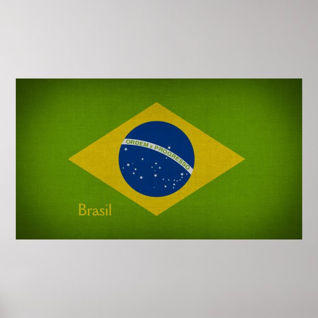 Brasil Flag Poster (Front)