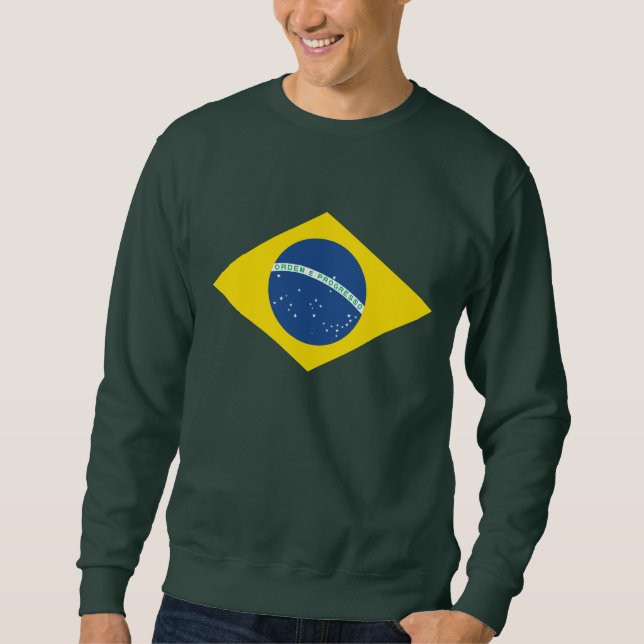 Brasil Flag Sweatshirt (Front)