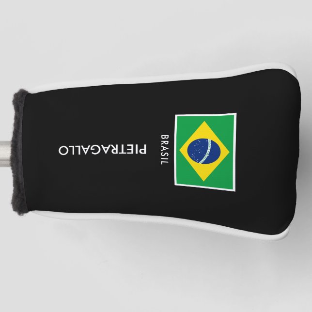Brasil Golf Putter Cover (Front)