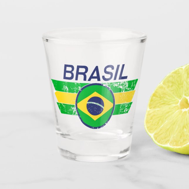 Brasil                                             shot glass (Front)
