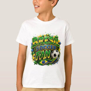 BRASIL SOCCER FAN 2026 Soccer Fan T-Shirt